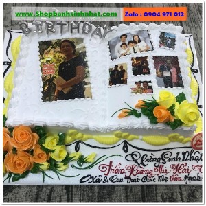 Bánh Sinh Nhật In Hình Ảnh - H571